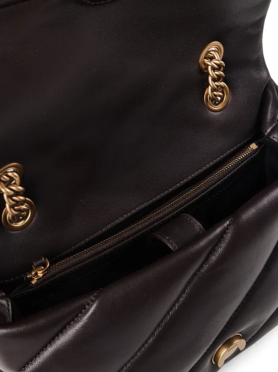 PINKO Love Classic Skuldertaske Læder 27 cm
