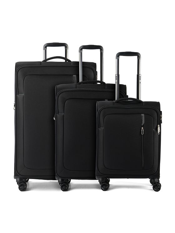 American Tourister Nitestream 4 hjul Kuffert 3-delt med strækfold