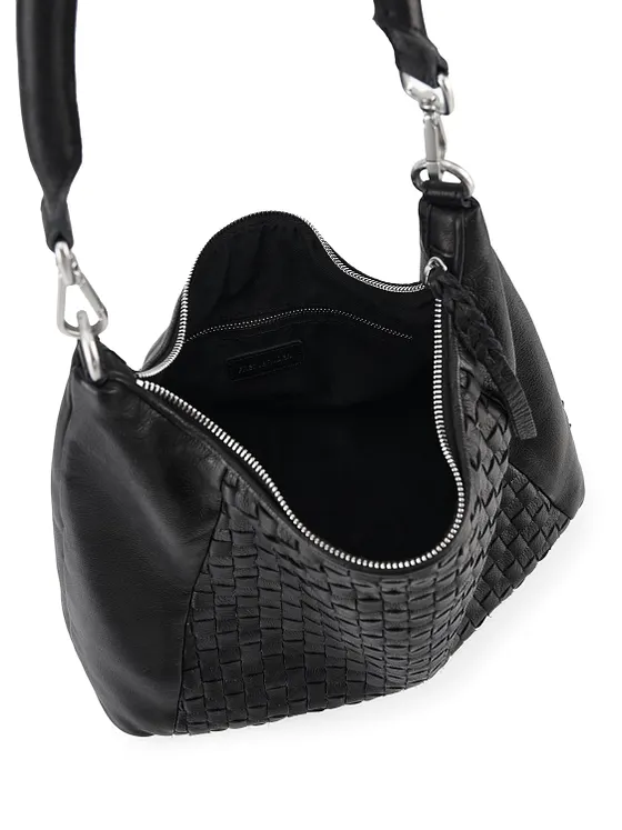 FredsBruder Calm Weave Bolsa de hombro Piel natural 38 cm