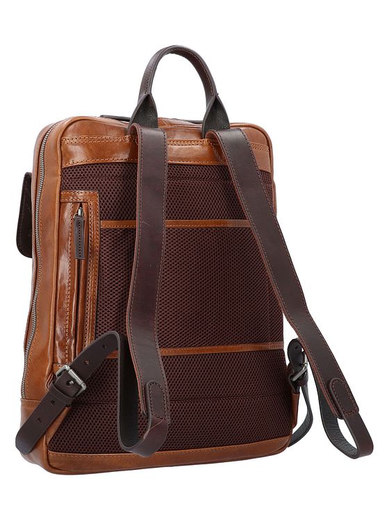 Castelijn & Beerens Rien rygsæk RFID læder 40 cm laptoprum