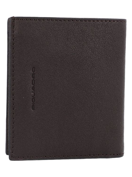 Piquadro Black Square Kreditkortetui RFID-beskyttelse Læder 9 cm