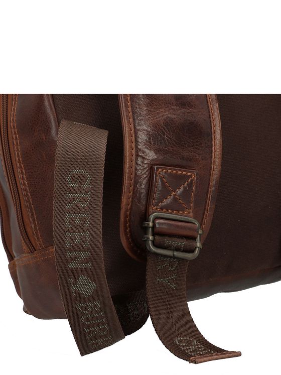 Greenburry Rugged Forretningsrygsæk Læder 39 cm Laptoprum