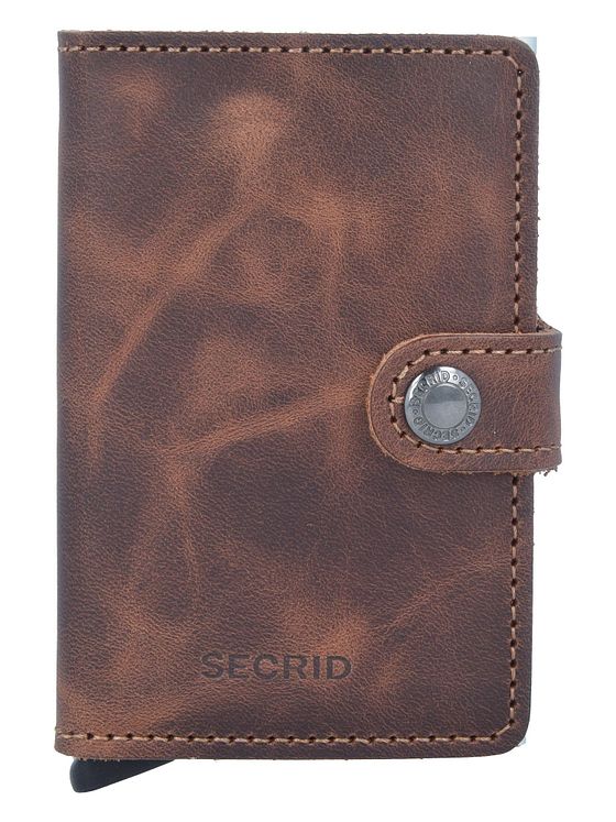 Secrid Miniwallet Vintage držitel kreditní karty peněženka RFID kůže 6,5 cm