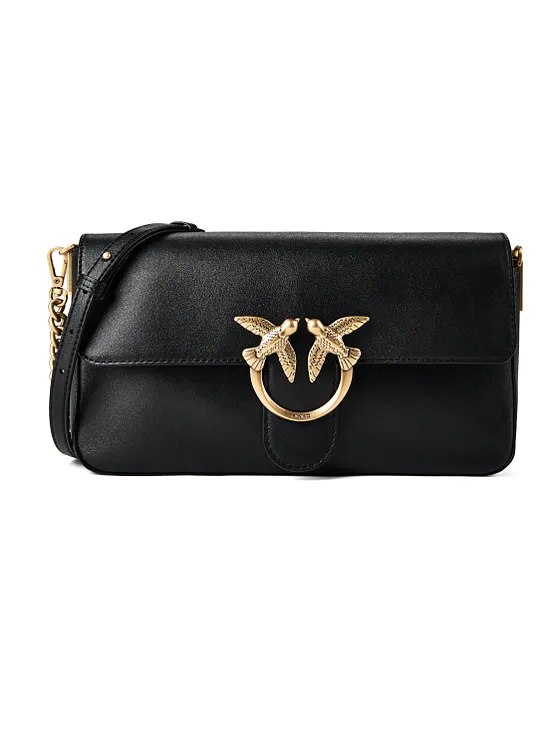PINKO Love one Crossbody-väska Läder 27 cm PINKO Love one Crossbody-väska Läder 27 cm