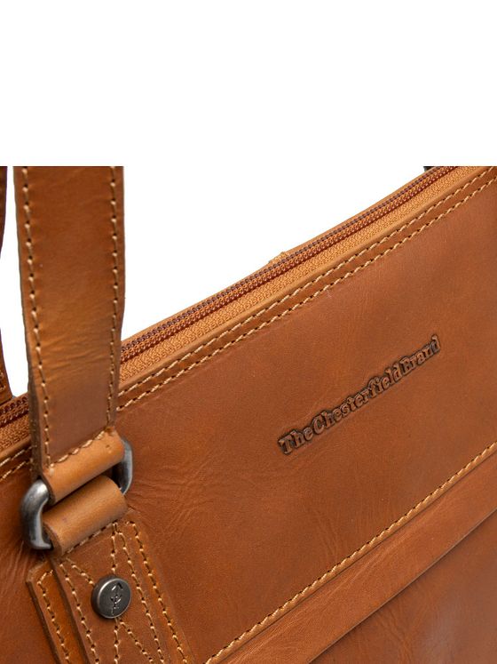 The Chesterfield Brand Branson Skuldertaske Læder 37 cm Laptoprum