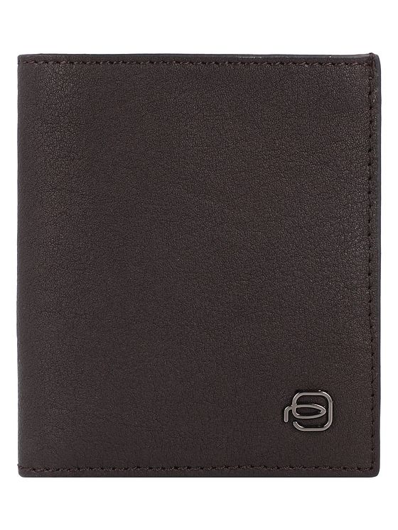 Piquadro Black Square Kreditkortetui RFID-beskyttelse Læder 9 cm