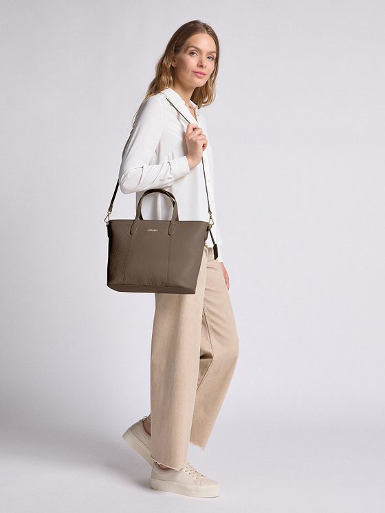 Lazarotti Bologna Leather Shopper-taske Læder 31 cm