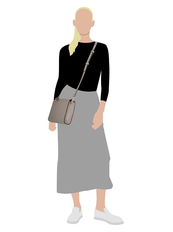 Kate Spade New York Knott skuldertaske i læder 23 cm