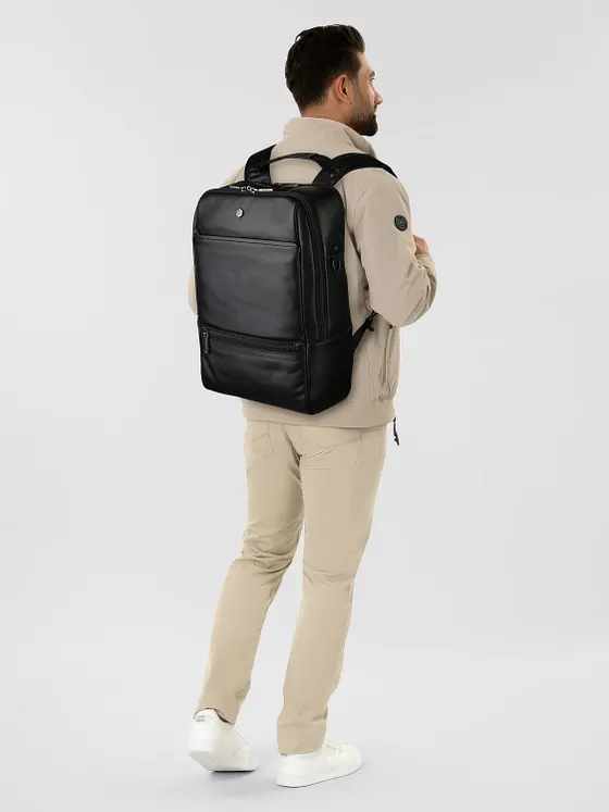 Jekyll & Hide Mochila de negocios Bloqueo RFID Piel natural 40 cm Compartimento para el portátil Jekyll & Hide Mochila de negocios Bloqueo RFID Piel natural 40 cm Compartimento para el portátil
