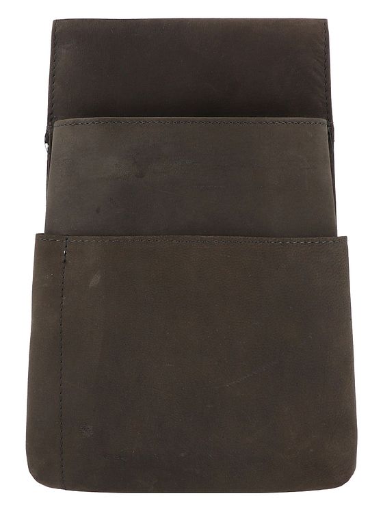 Alassio Bæltetaske i læder 10 cm til tjenerpunge