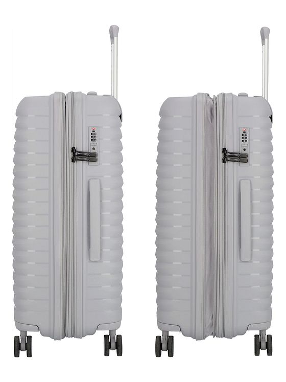 d & n Travel Line 4500 4 hjul Trolley M 65 cm med strækfold