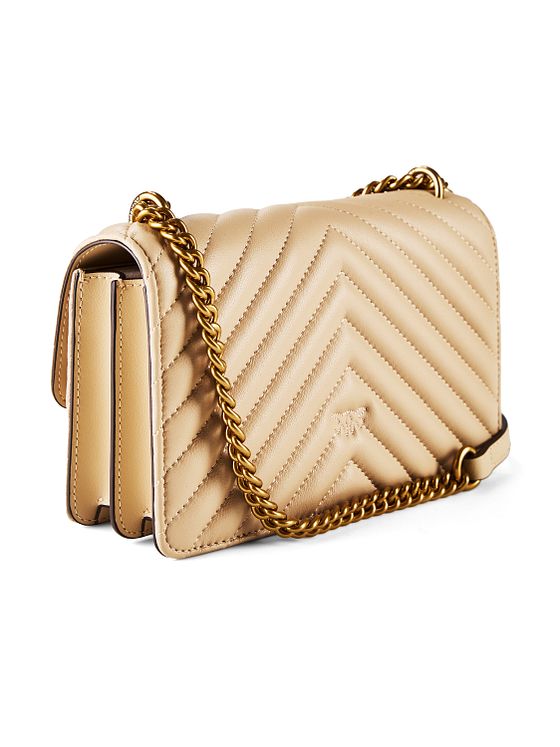 PINKO Love One Skuldertaske Læder 21 cm