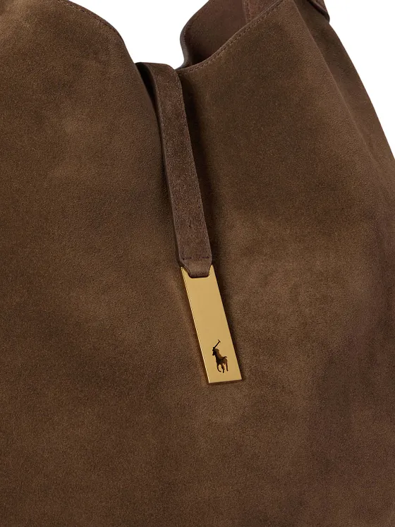 POLO RALPH LAUREN Polo ID Skuldertaske Læder 40 cm POLO RALPH LAUREN Polo ID Skuldertaske Læder 40 cm