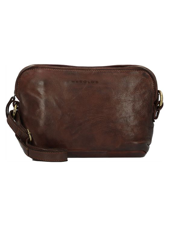 Harold's Submarine skuldertaske i læder 26 cm