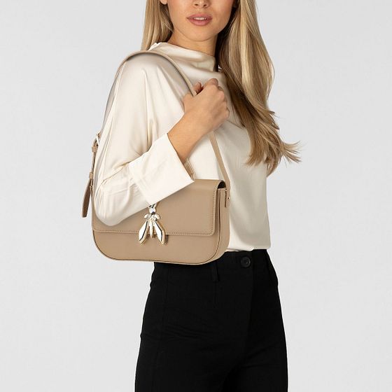 Patrizia Pepe Essential Fly Skuldertaske Læder 22 cm