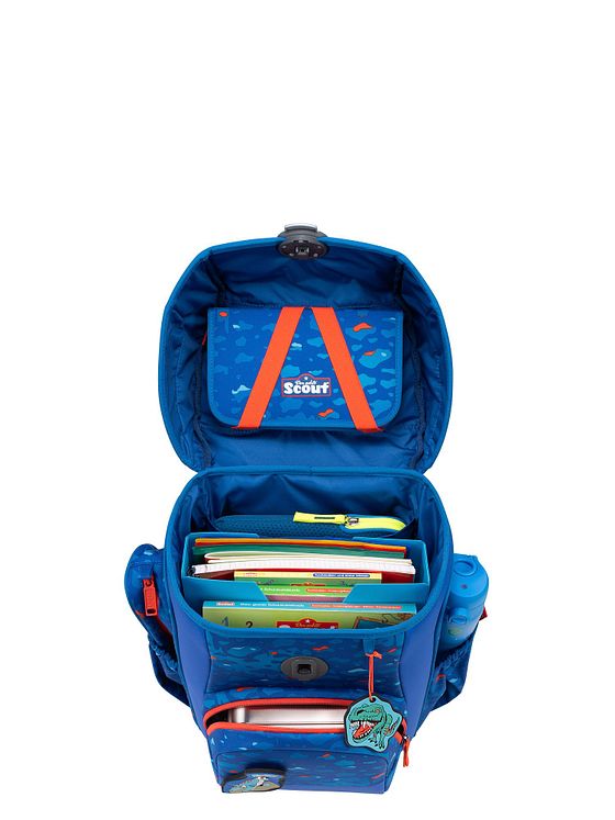 Scout Neo Exklusiv Superflash Skoleransel-sæt 4-delt