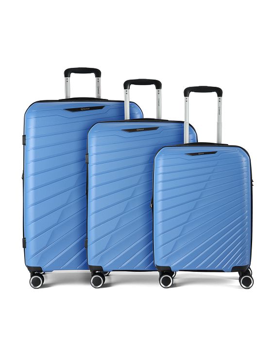 Benzi 5808 4 hjul Kuffert 3-delt med strækfold