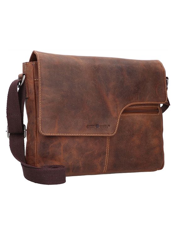 Greenburry Vintage Original skuldertaske i læder 32 cm
