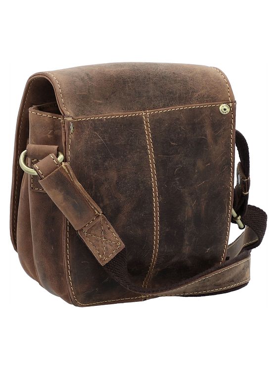 Greenburry Vintage skuldertaske i læder 16 cm Greenburry Vintage skuldertaske i læder 16 cm