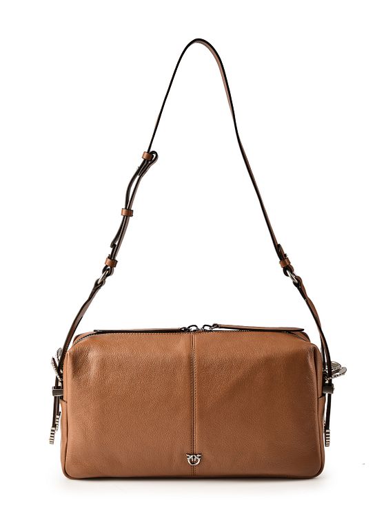 PINKO 24 Classic Skuldertaske Læder 34 cm