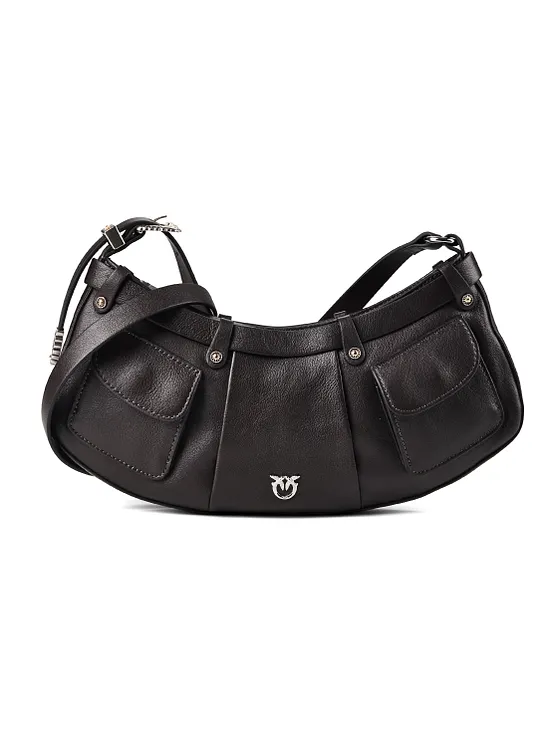 PINKO Love Body Skuldertaske Læder 31 cm PINKO Love Body Skuldertaske Læder 31 cm