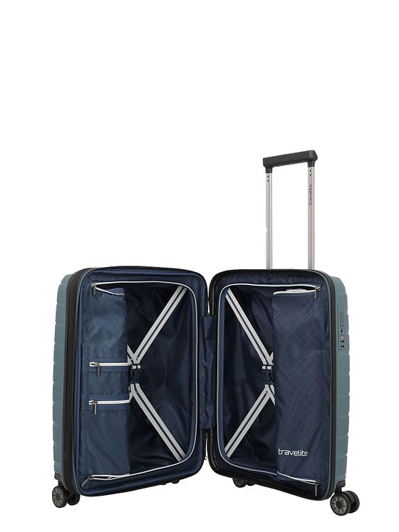 Travelite Air Base 4 hjul Kabinetrolley 55 cm med strækfold