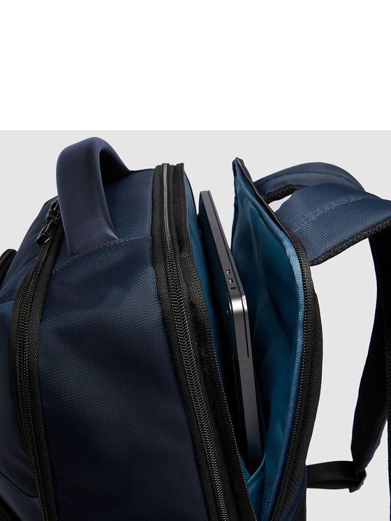 Piquadro W129 Rejserygsæk 46 cm laptoprum med udvidelsesfold Piquadro W129 Rejserygsæk 46 cm laptoprum med udvidelsesfold