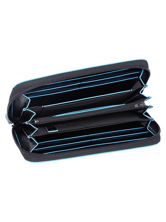Piquadro Blue Square Geldbörse RFID Leder 19 cm Piquadro Blue Square Geldbörse RFID Leder 19 cm
