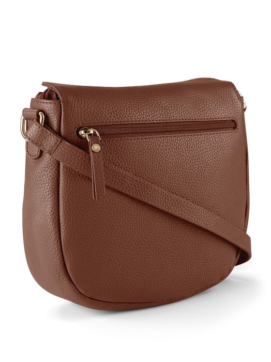 Lazarotti Bologna Leather Crossbody taška přes rameno kůže 25 cm