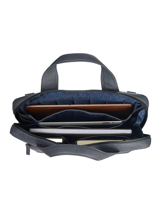 Leonhard Heyden Den Haag dokumentmappe læder 38 cm rum til bærbar computer