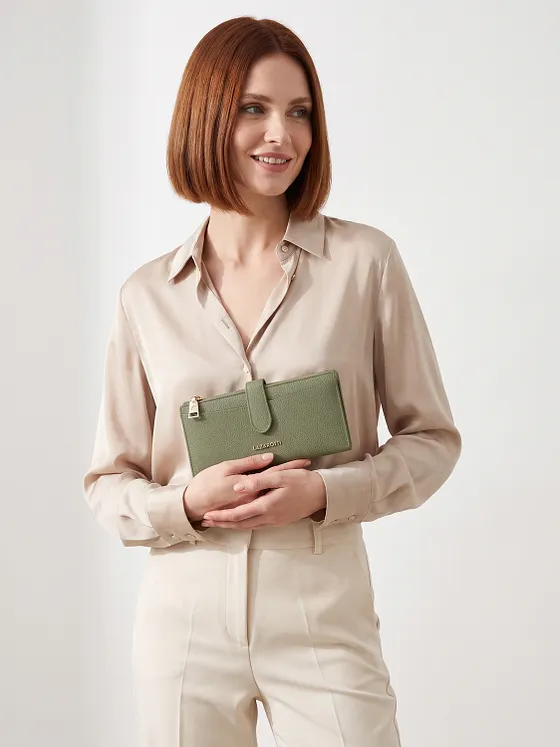 Lazarotti Bologna Leather Pung Læder 20 cm