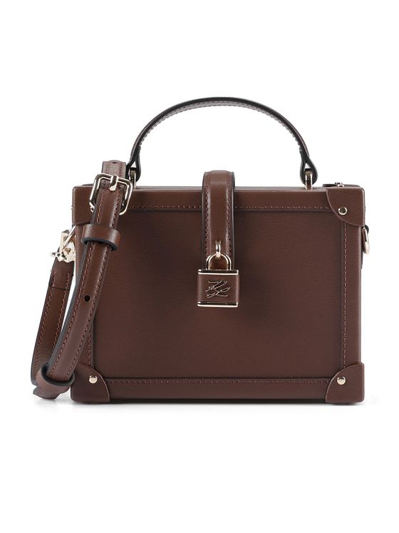 Karl Lagerfeld Autograph Mini Bag håndtaske Læder 17.5 cm