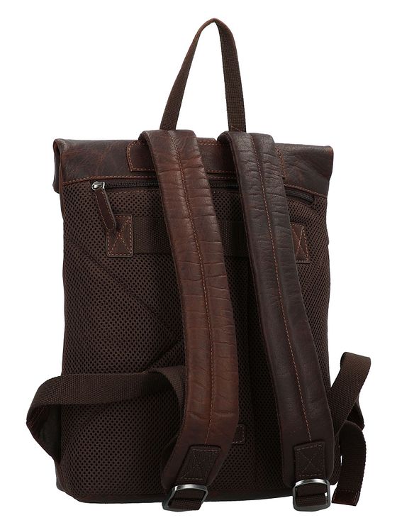 Jack Kinsky Porto Daypack Læder 37 cm Laptoprum
