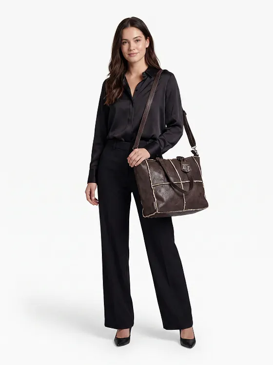 Burkely Bolso Lana Wendeshopper de piel, 44 cm Burkely Bolso Lana Wendeshopper de piel, 44 cm