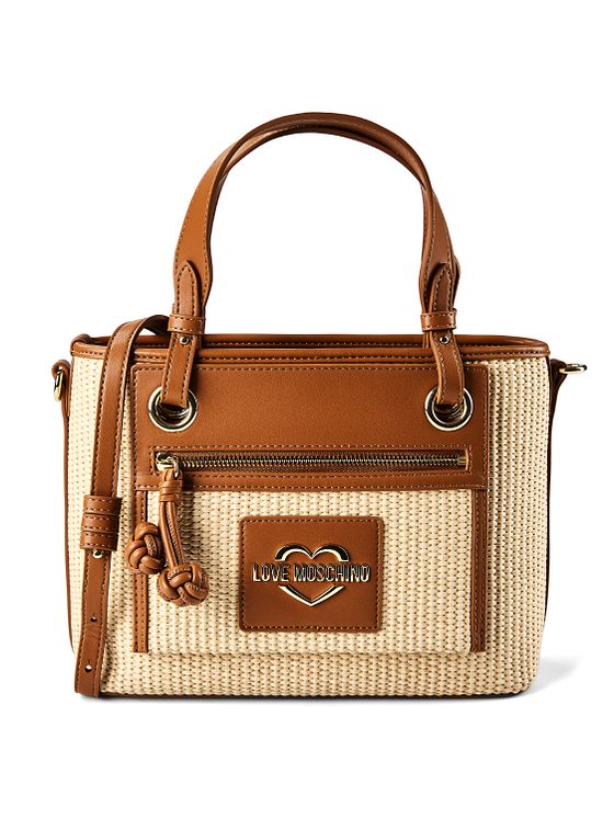 Love Moschino Straw Chic Kabelka 28 cm
