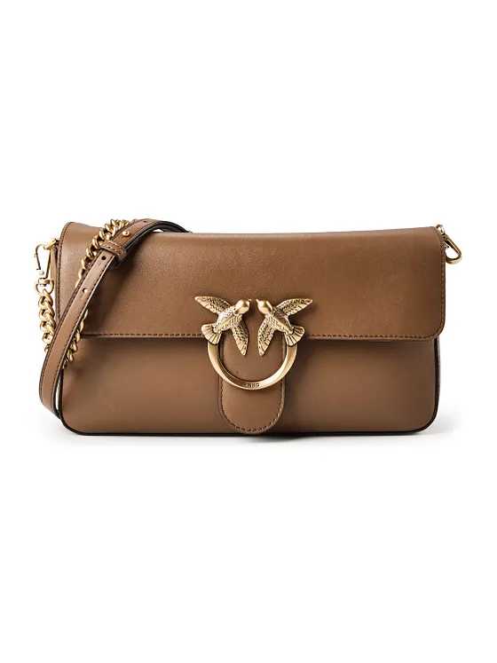 PINKO Love one Crossbody-väska Läder 27 cm PINKO Love one Crossbody-väska Läder 27 cm
