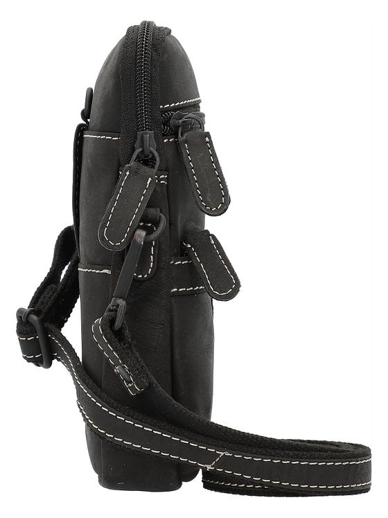 Jack Kinsky Baltimore 11 skuldertaske i læder 16 cm