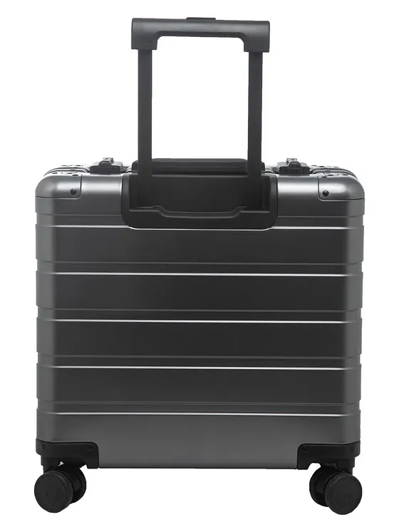 Alumaxx Gravity 4-hjulet Pilot-trolley i Aluminium, 44 cm, med laptop-rum Alumaxx Gravity 4-hjulet Pilot-trolley i Aluminium, 44 cm, med laptop-rum