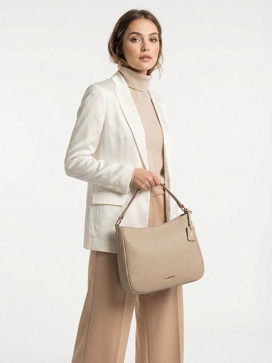 Lazarotti Bologna Leather Hobo skuldertaske læder 27 cm Lazarotti Bologna Leather Hobo skuldertaske læder 27 cm