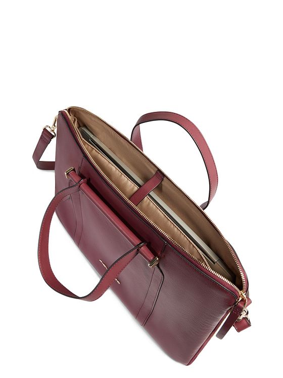 Piquadro Circle dokumentmappe i læder 43 cm rum til bærbar computer Piquadro Circle dokumentmappe i læder 43 cm rum til bærbar computer