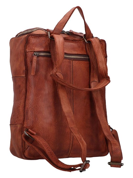 Harold's Submarine-rygsæk i læder med 34 cm rum til bærbar computer