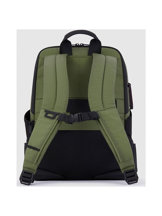 Piquadro Hjørnerygsæk med 44 cm rum til bærbar computer