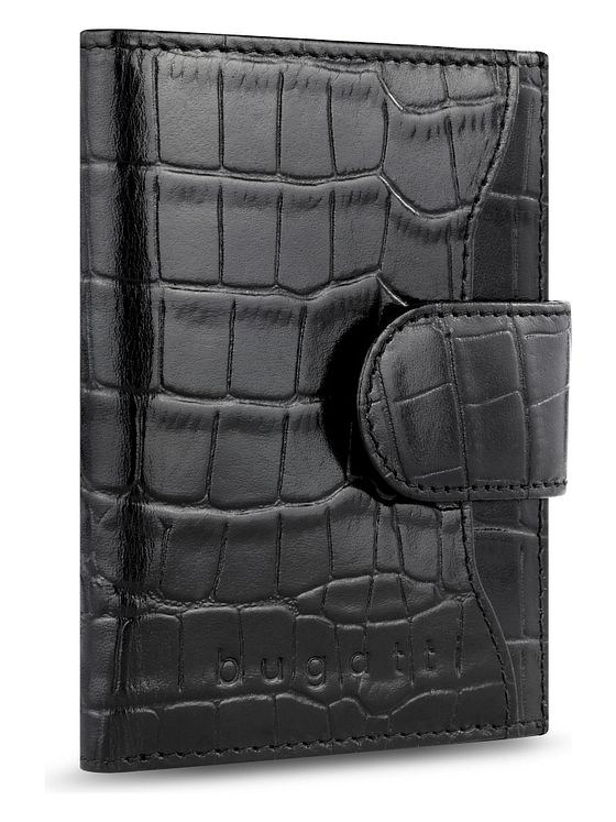 bugatti Secure Smart Kreditkortetui RFID-beskyttelse Læder 8 cm