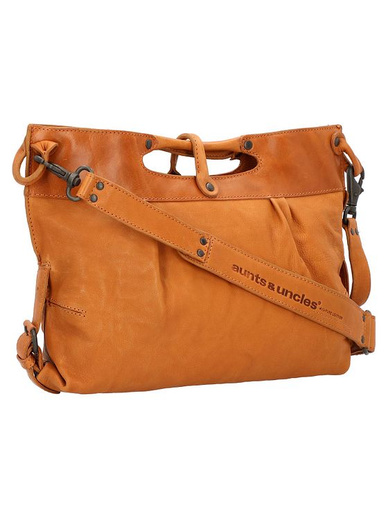 aunts & uncles Grandma's Luxury Club Mrs Muffin skuldertaske i læder 35 cm