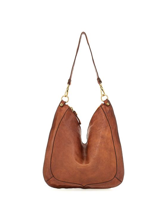 Campomaggi Mogano Skuldertaske Læder 44 cm