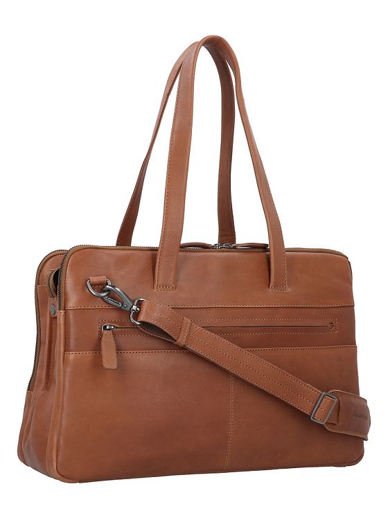 Plevier Hearst Dokumenttaske Læder 43 cm Laptoprum