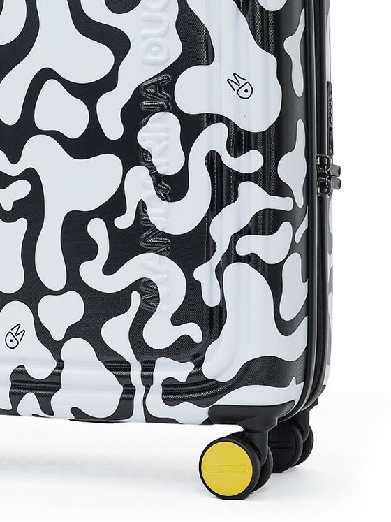 Mandarina Duck Logoduck + Moire 4 hjul Kabinetrolley 55 cm med strækfold