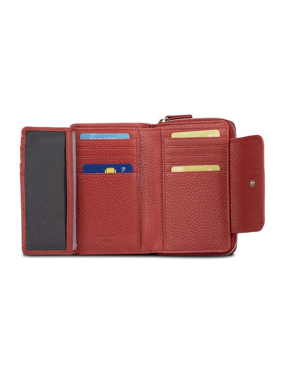 Jost Vika Peněženka RFID ochrana Kůže 14 cm