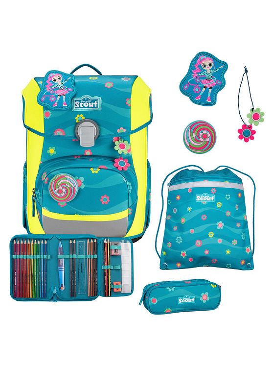 Scout Neo Skoleransel-sæt 4-delt Scout Neo Skoleransel-sæt 4-delt