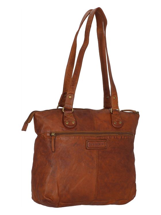 Greenland Nature Femi & Nine-skuldertaske i læder 35 cm